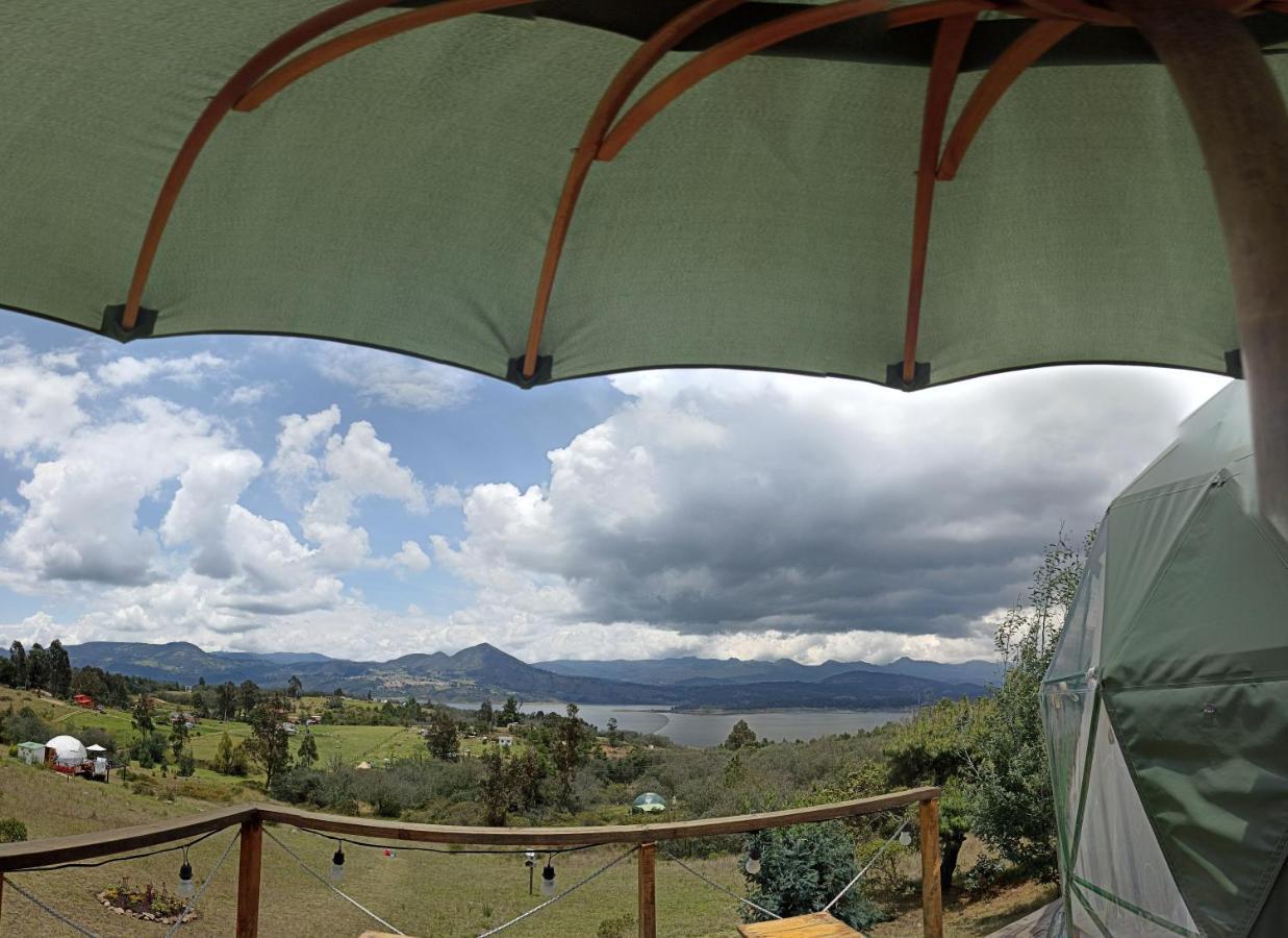 Glamping El Refugio Hotel Guatavita Exterior photo