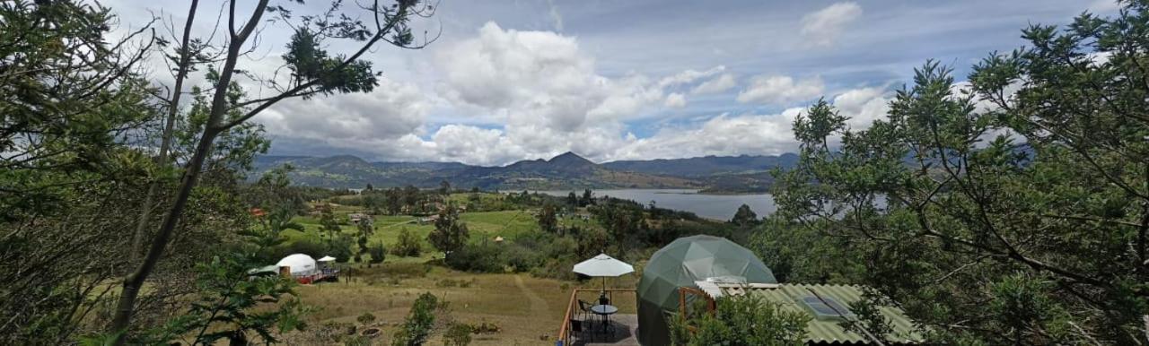 Glamping El Refugio Hotel Guatavita Exterior photo